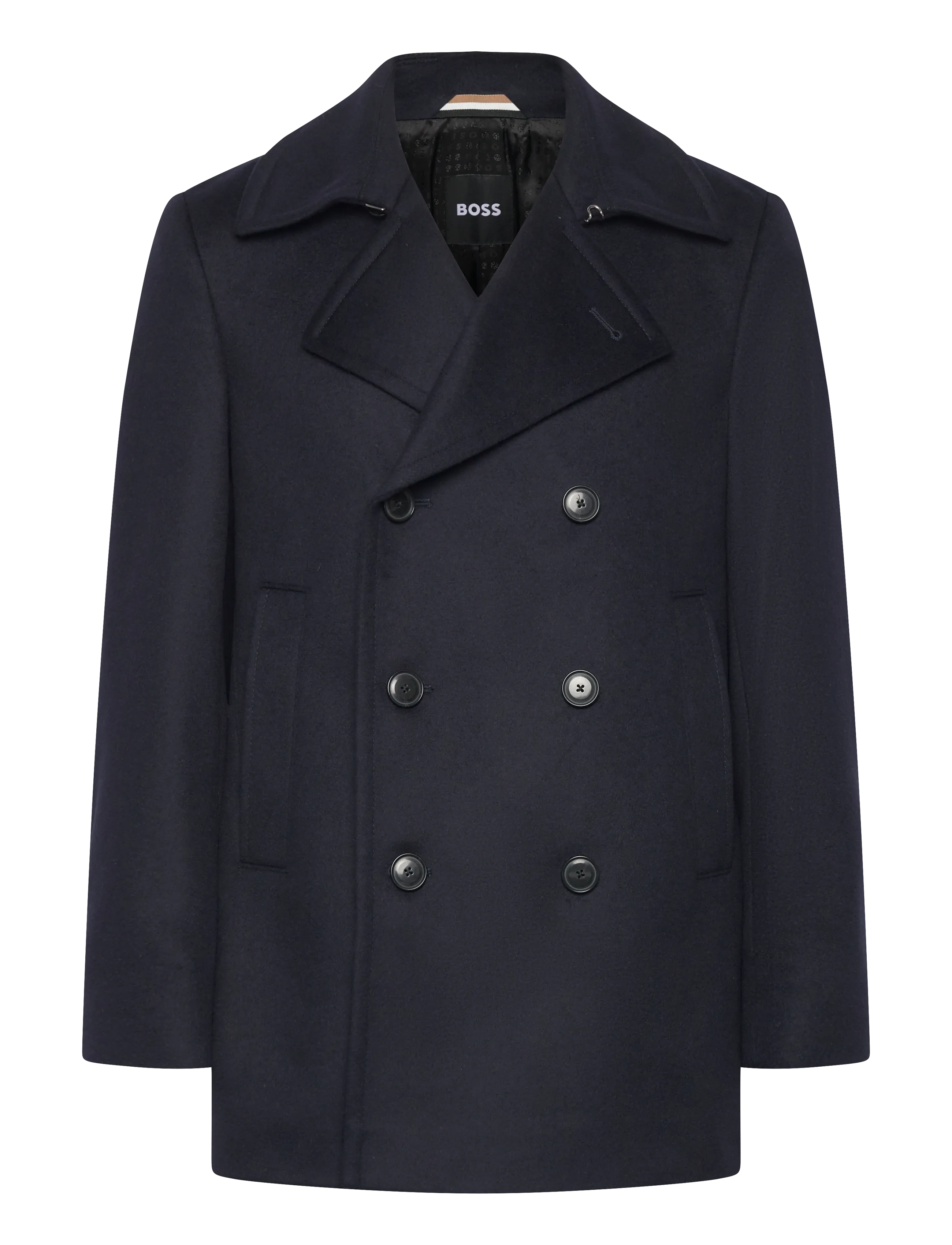 BOSS H-Hyde-Pcoat-254 - Mäntel - DARK BLUE / navy