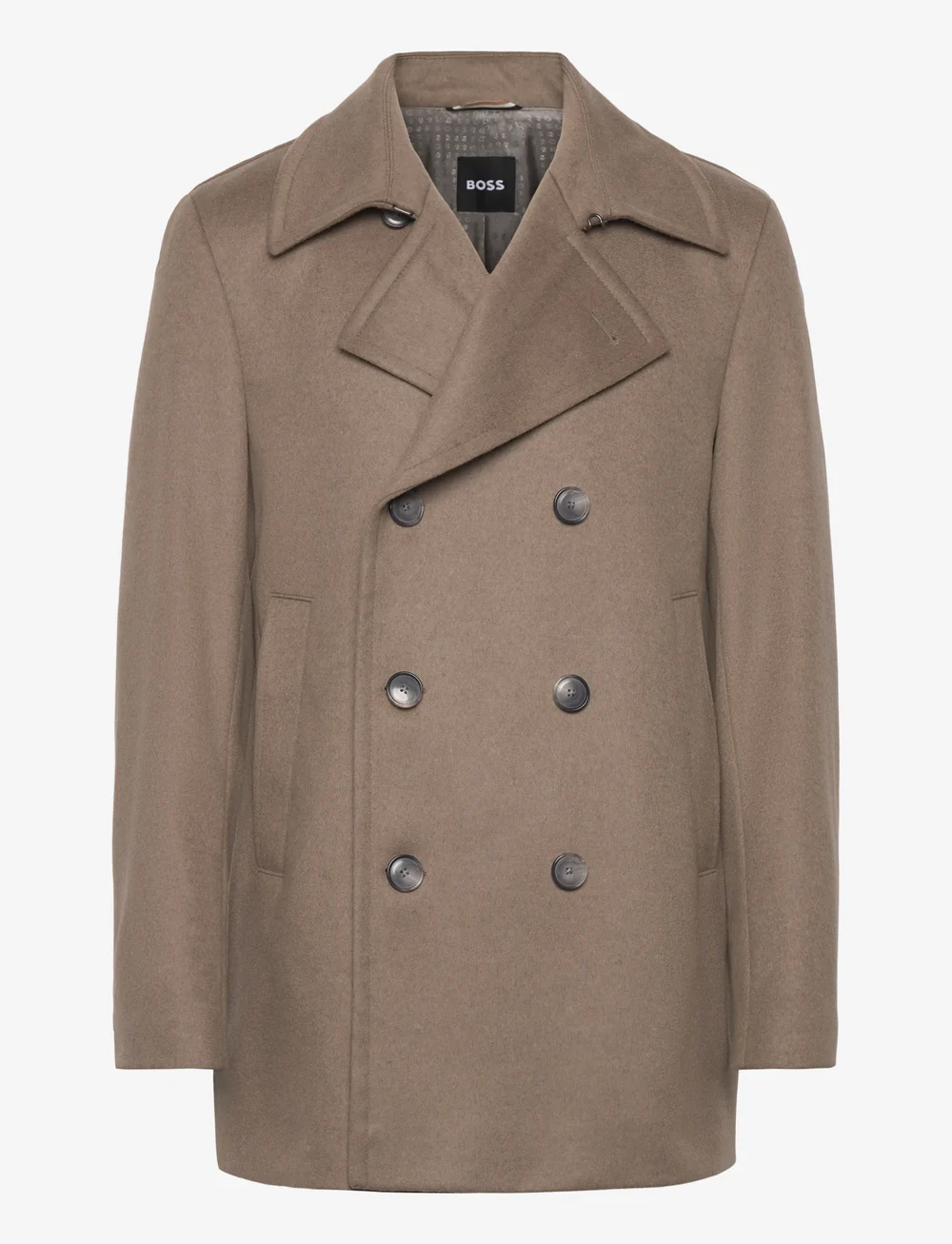 BOSS - H-Hyde-Pcoat-254 - trenchcoats - open brown - 0
