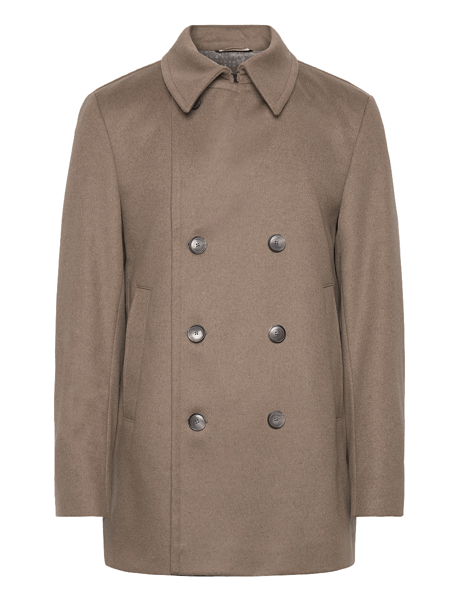 BOSS - H-Hyde-Pcoat-254 - trenchcoats - open brown - 2