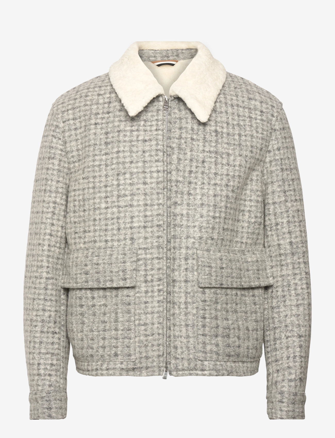 BOSS - H-Charly-J-254 - ulljackor - silver - 0