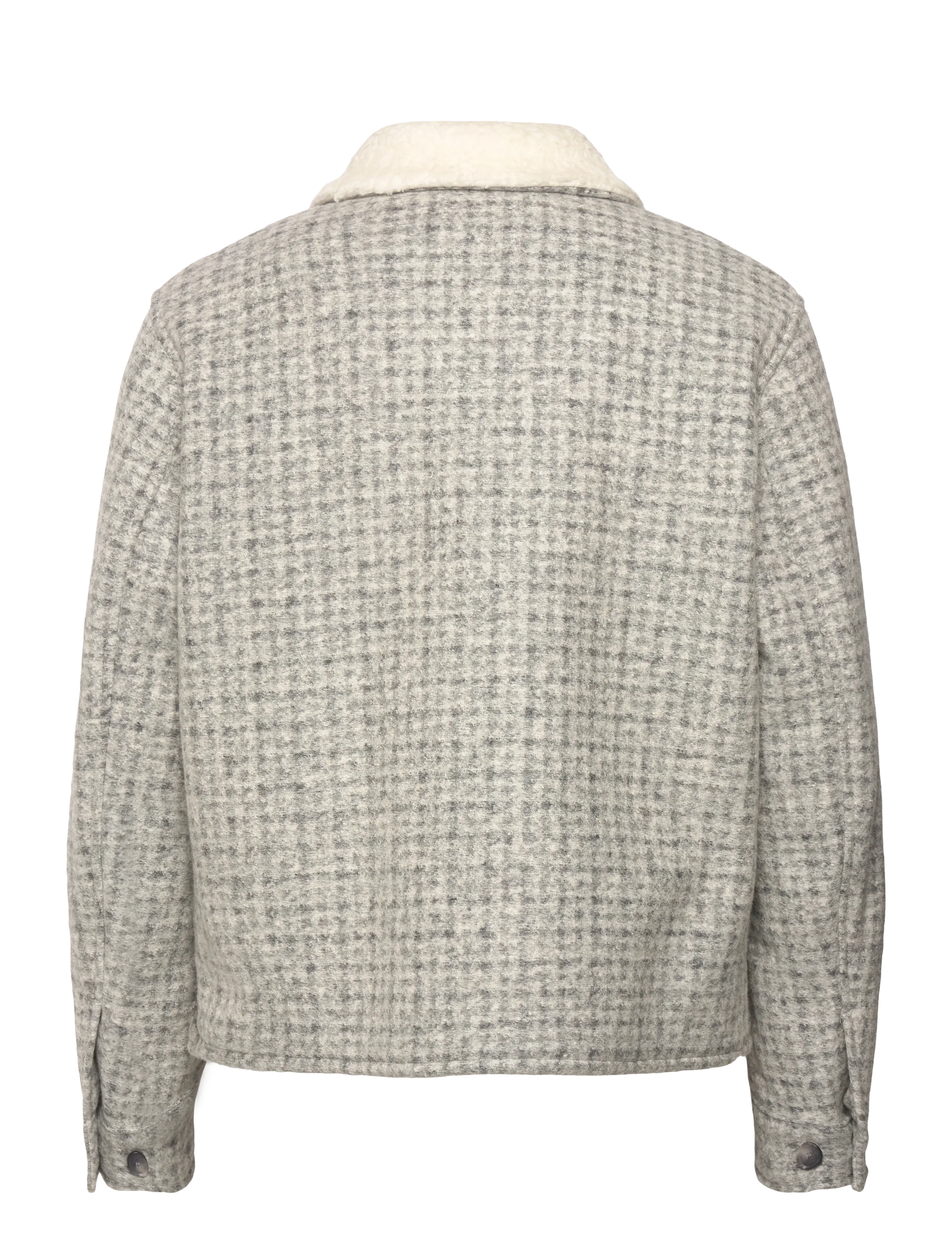 BOSS - H-Charly-J-254 - ulljackor - silver - 1