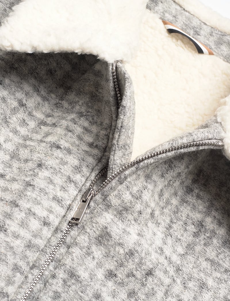 BOSS - H-Charly-J-254 - wolljacken - silver - 2