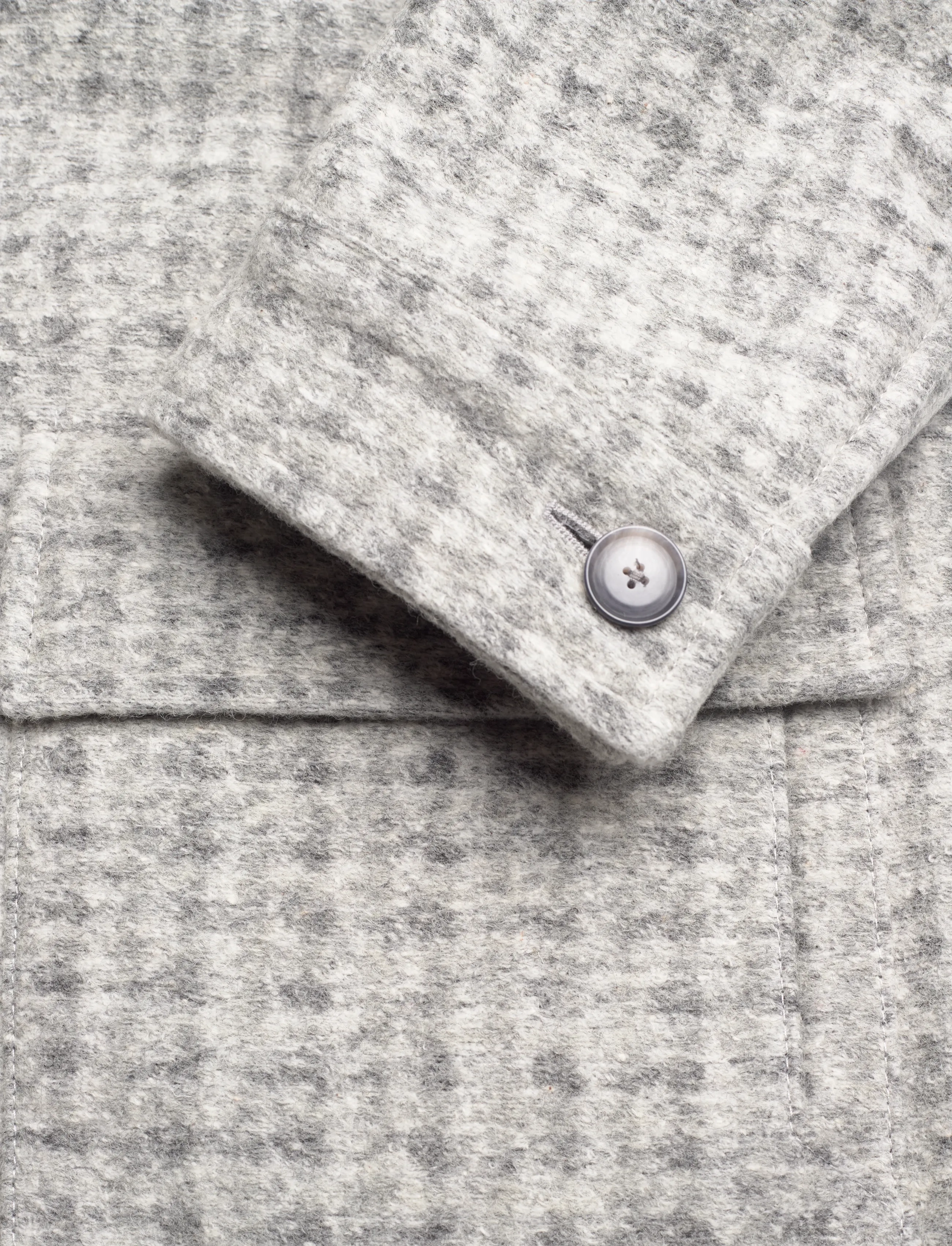 BOSS - H-Charly-J-254 - ulljackor - silver - 3