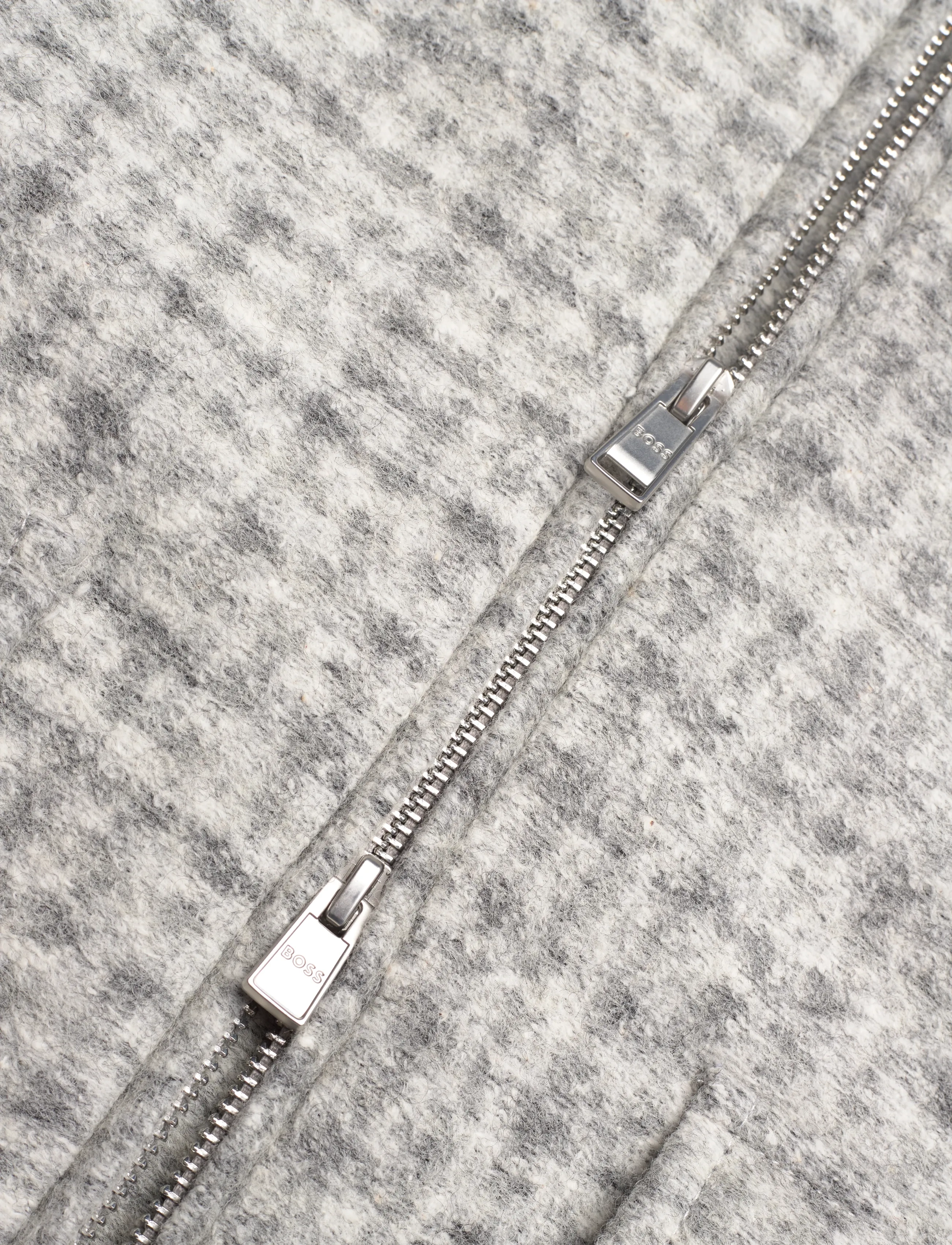 BOSS - H-Charly-J-254 - ulljackor - silver - 4