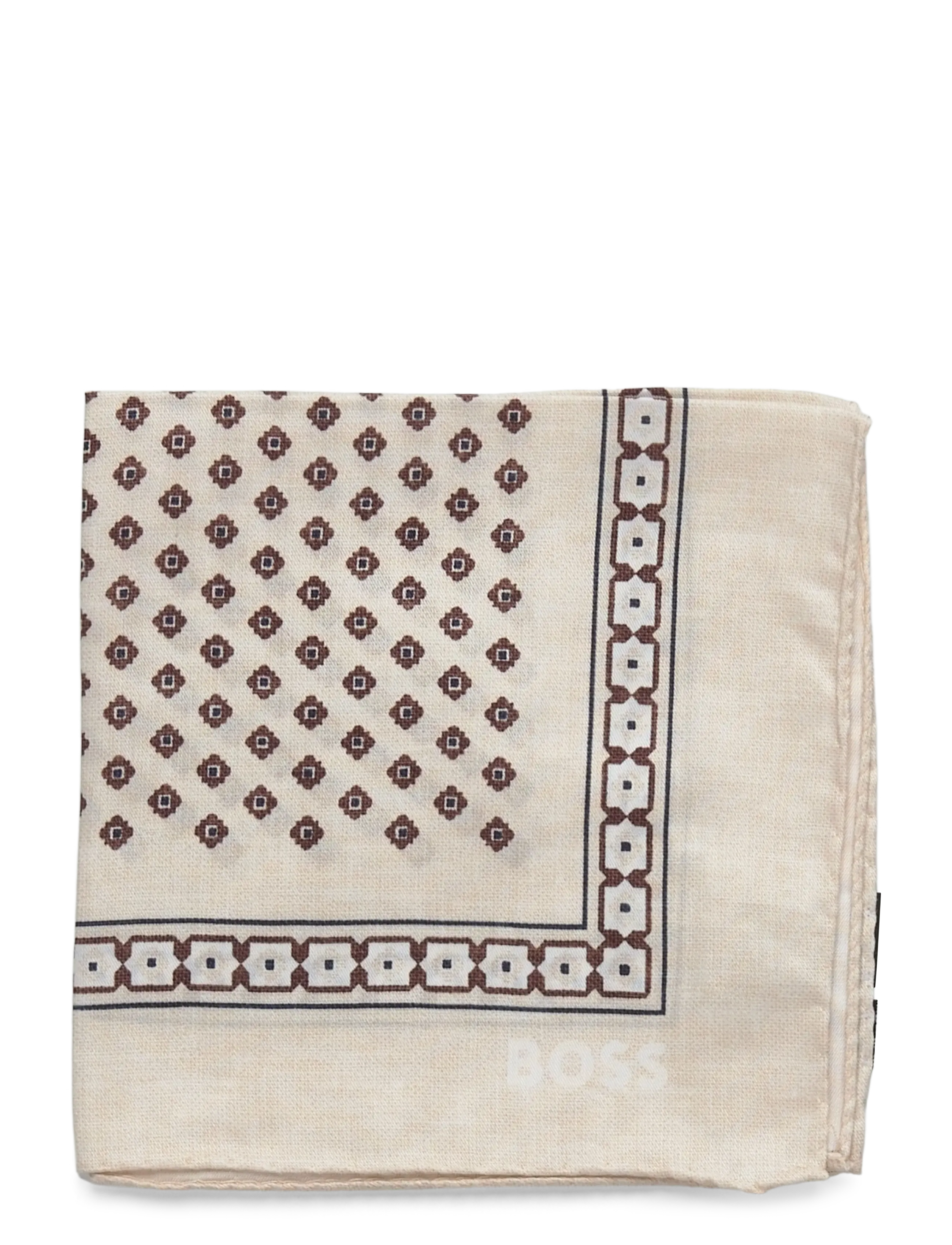 C-POCKET SQ.-251 - OPEN WHITE