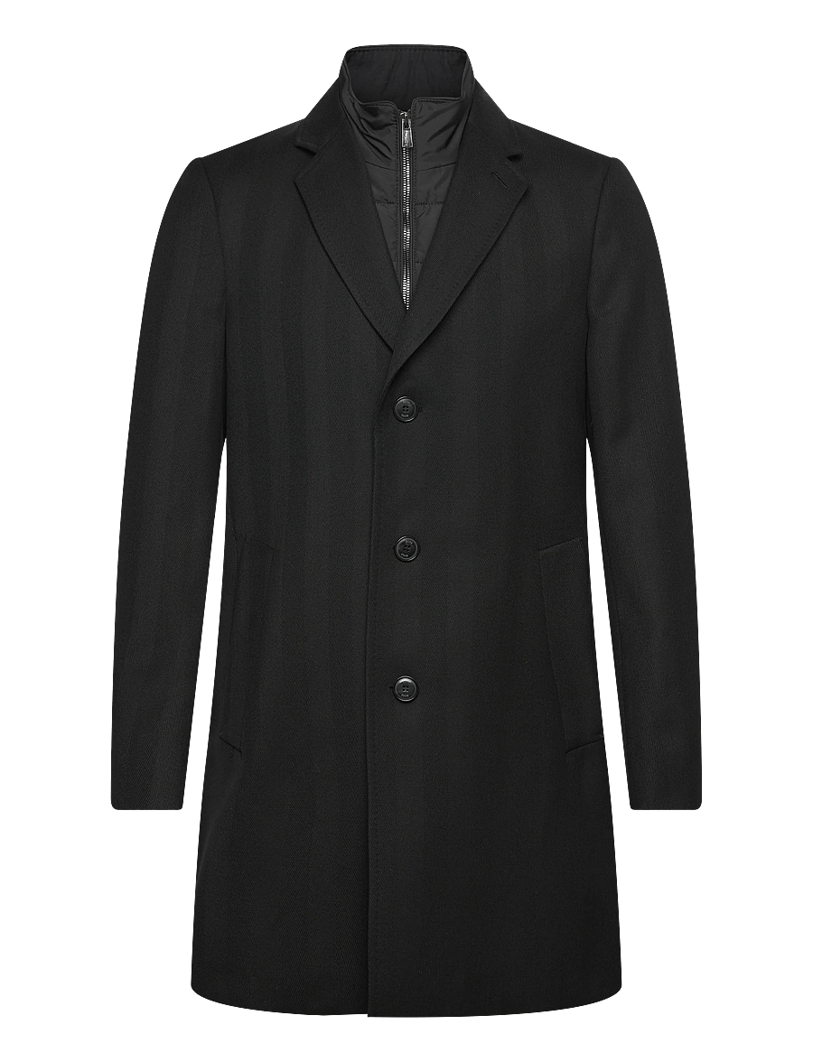 BOSS - H-Hyde-Bib-254 - wolljacken - black - 0