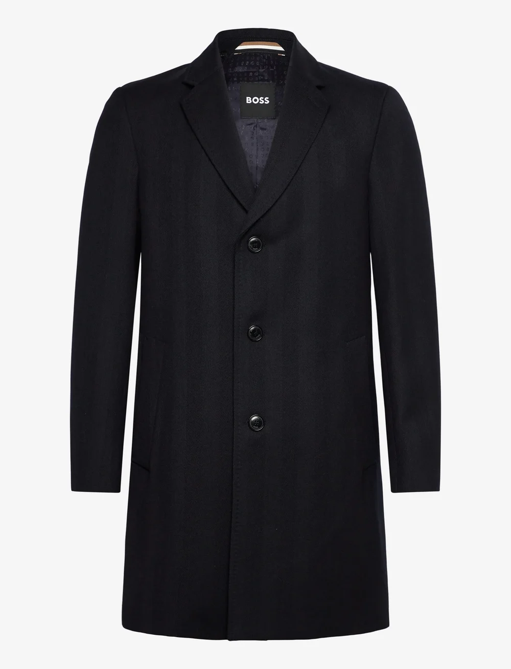 BOSS - H-Hyde-Bib-254 - uldjakker - dark blue - 0