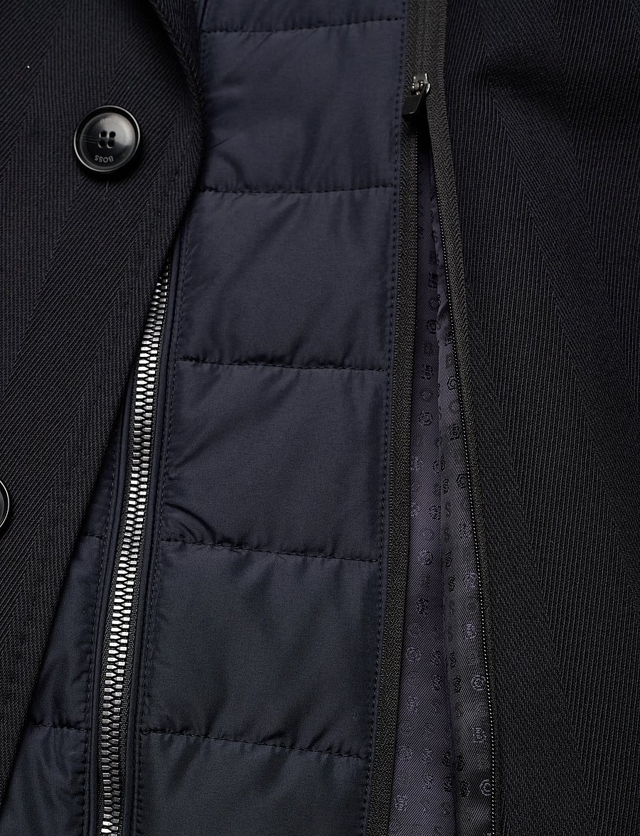 BOSS - H-Hyde-Bib-254 - villased jakid - dark blue - 5