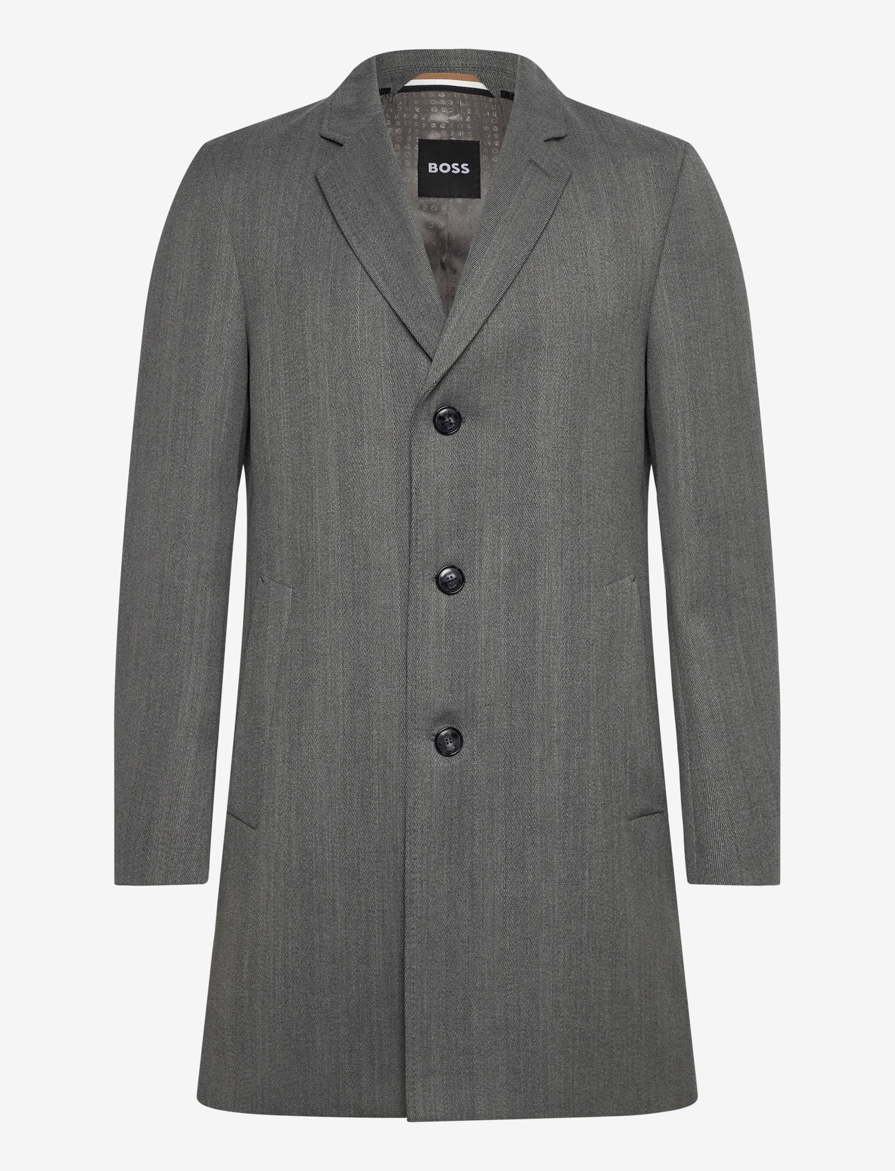 BOSS - H-Hyde-Bib-254 - ulljackor - silver - 0