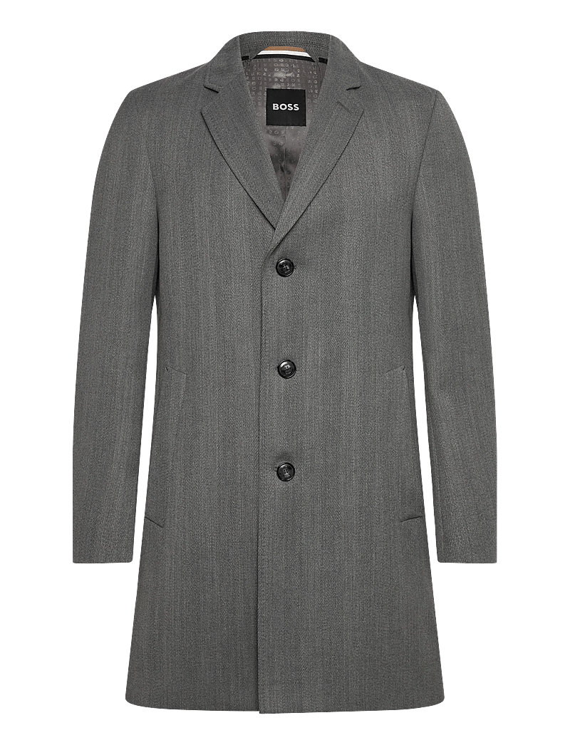 BOSS - H-Hyde-Bib-254 - ulljackor - silver - 0