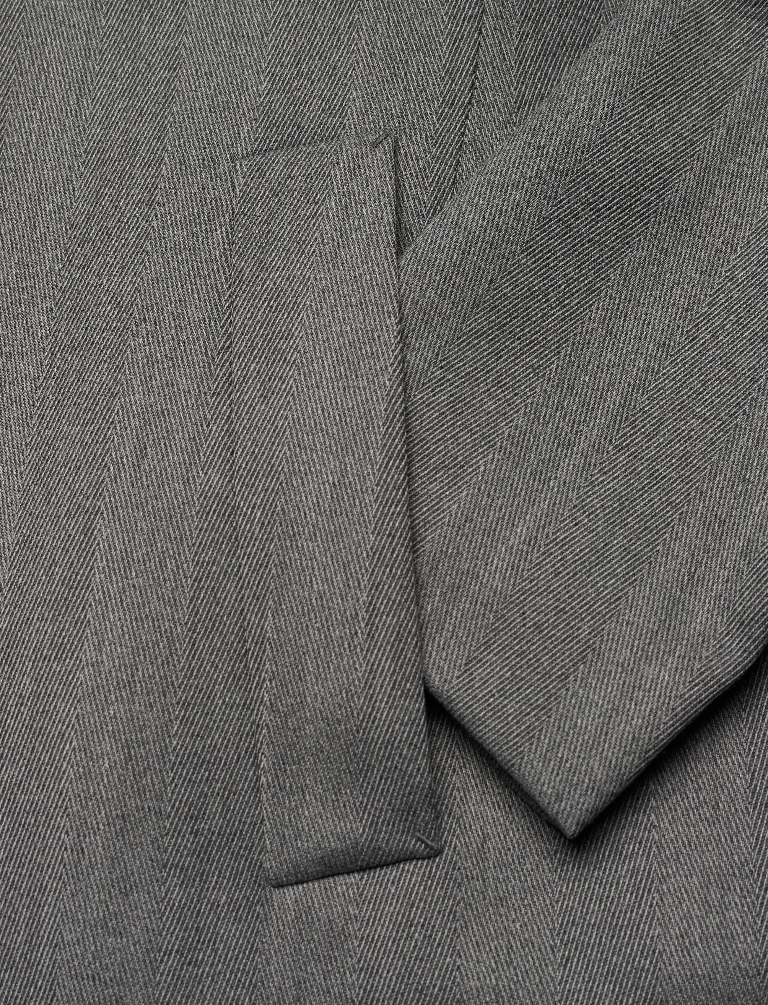 BOSS - H-Hyde-Bib-254 - wool jackets - silver - 4