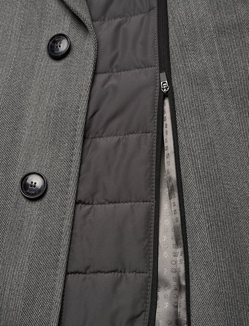 BOSS - H-Hyde-Bib-254 - ulljackor - silver - 5