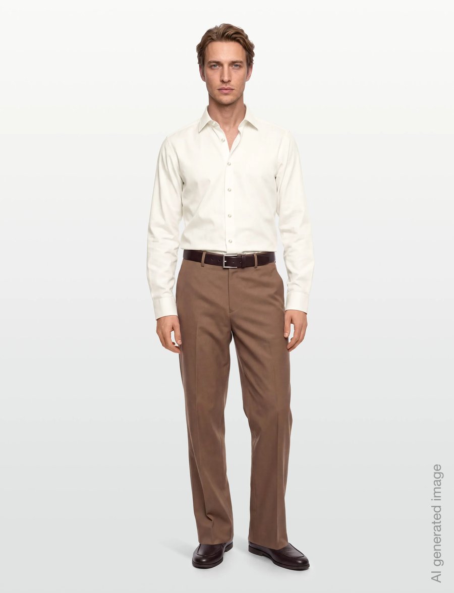 BOSS - H-HANK-kent-C1-214 - freizeithemden - open white - 0