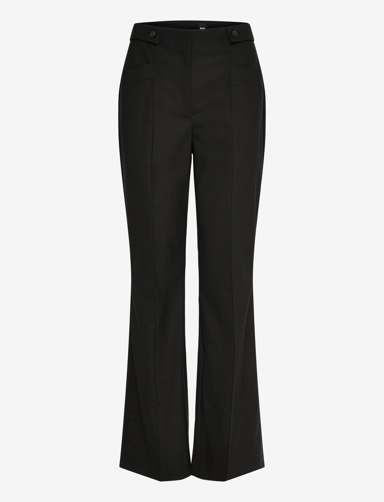 BOSS - Tupera - utsvängda byxor - black - 0