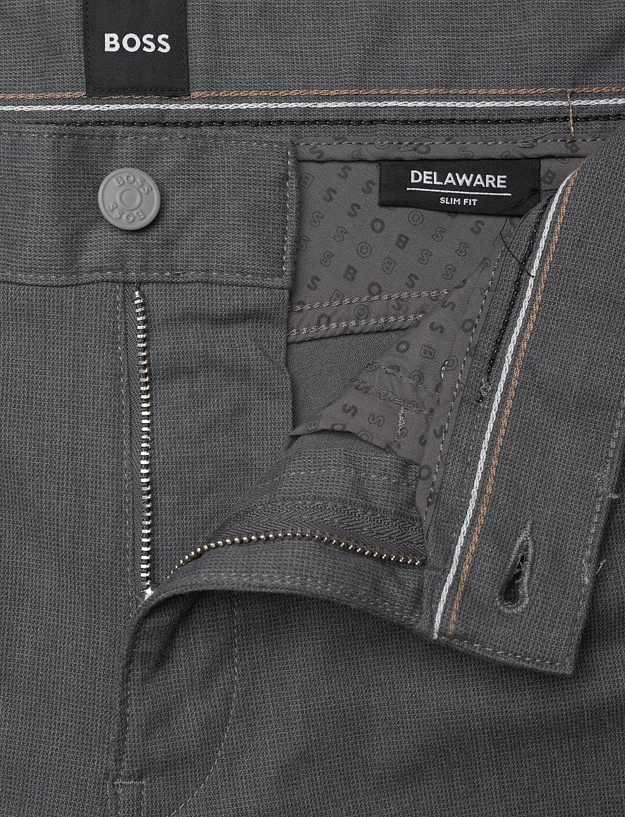 BOSS - H-Delaware5 - chinos - silver - 3