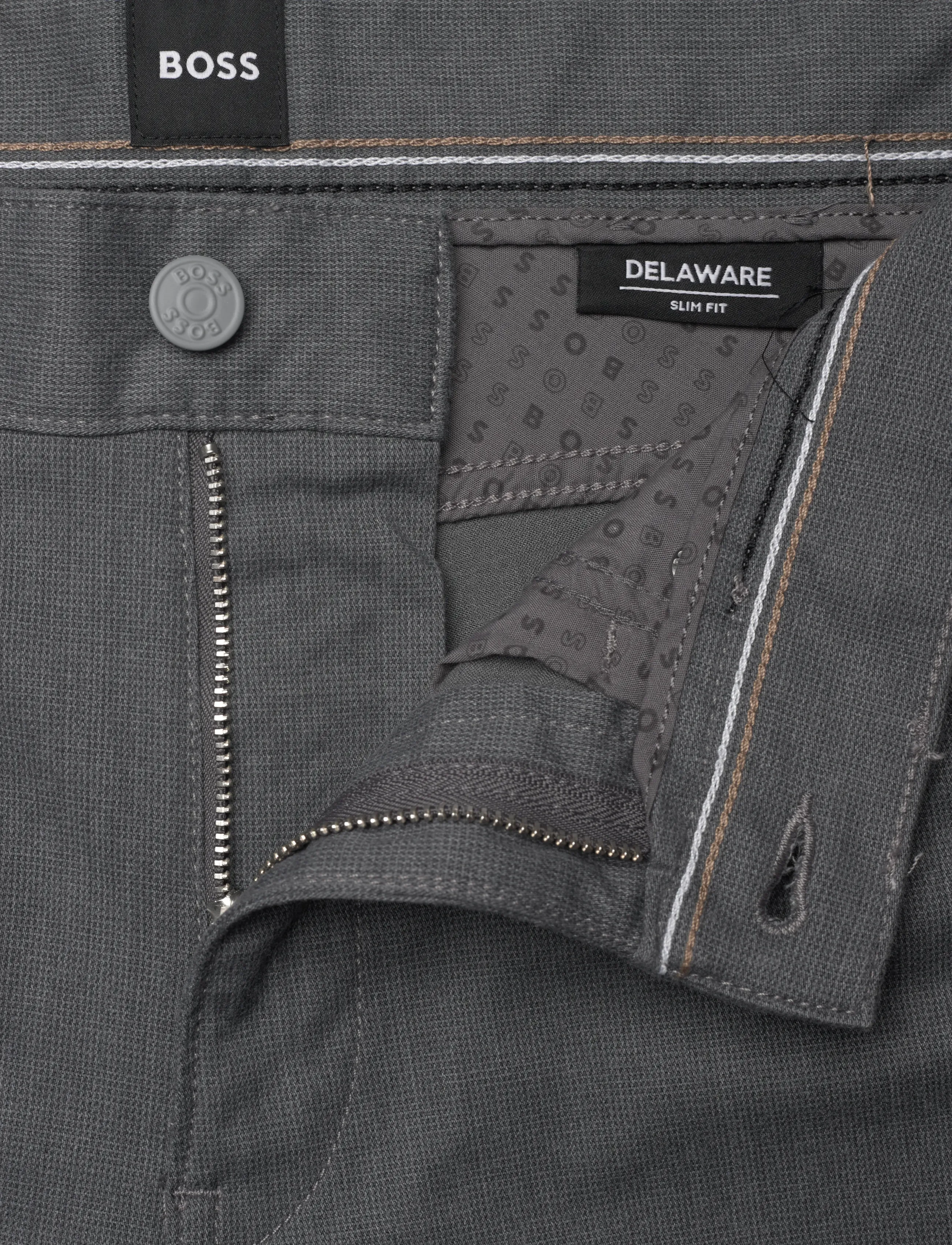 BOSS - H-Delaware5 - chinos - silver - 3