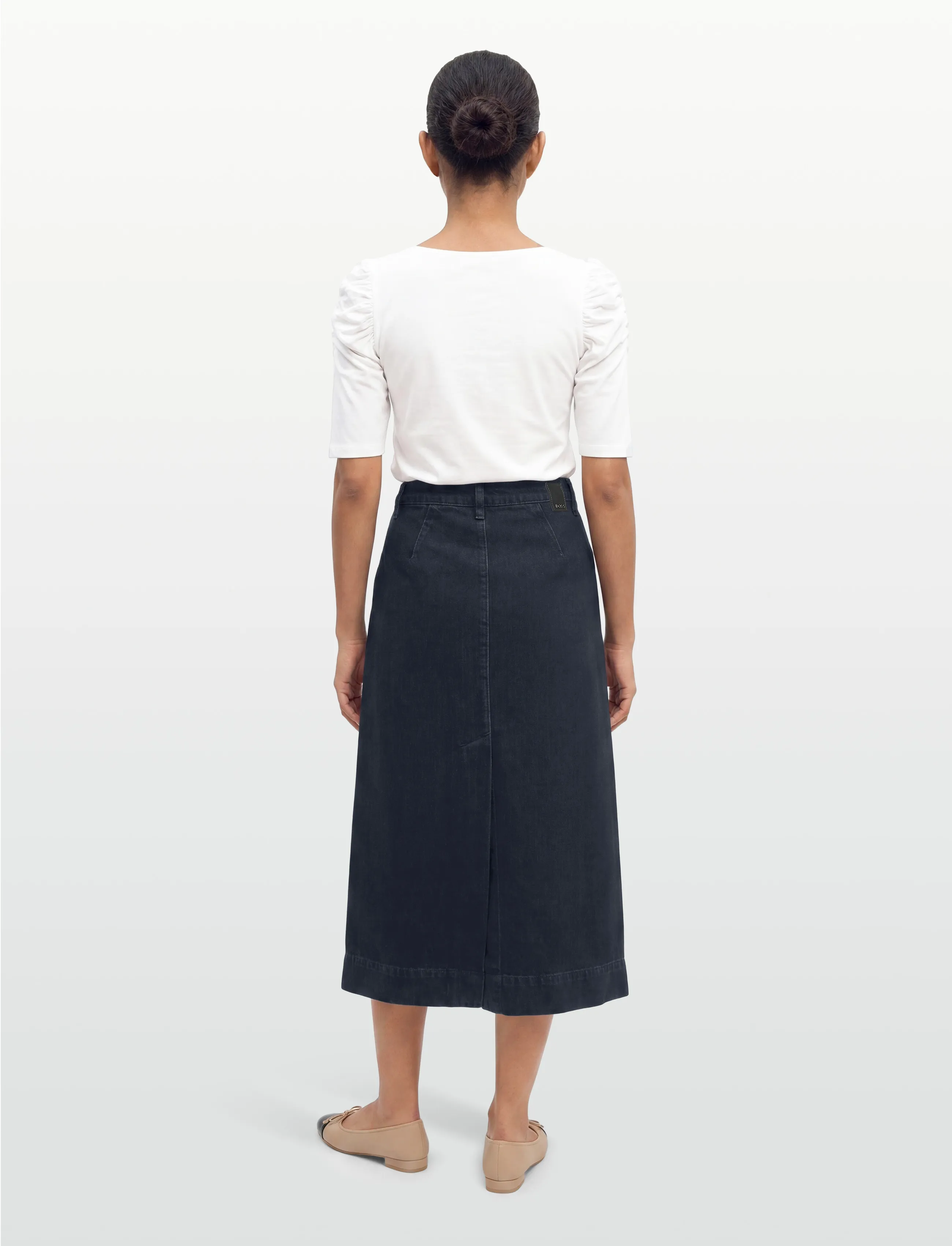 BOSS - SEMAIRE - teksaseelikud - navy - 4