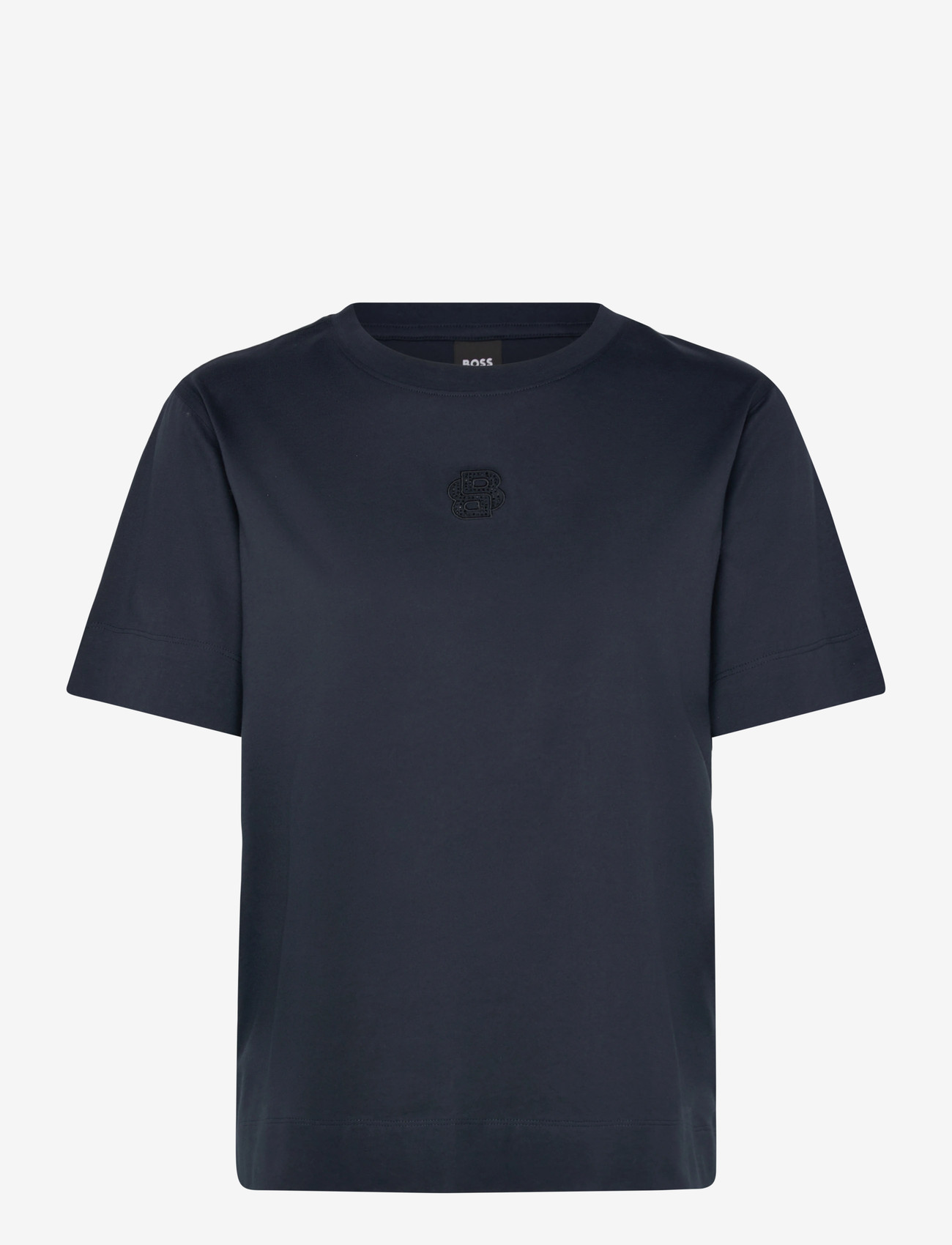 BOSS - Elpha_Placed3 - t-shirts - dark blue - 0
