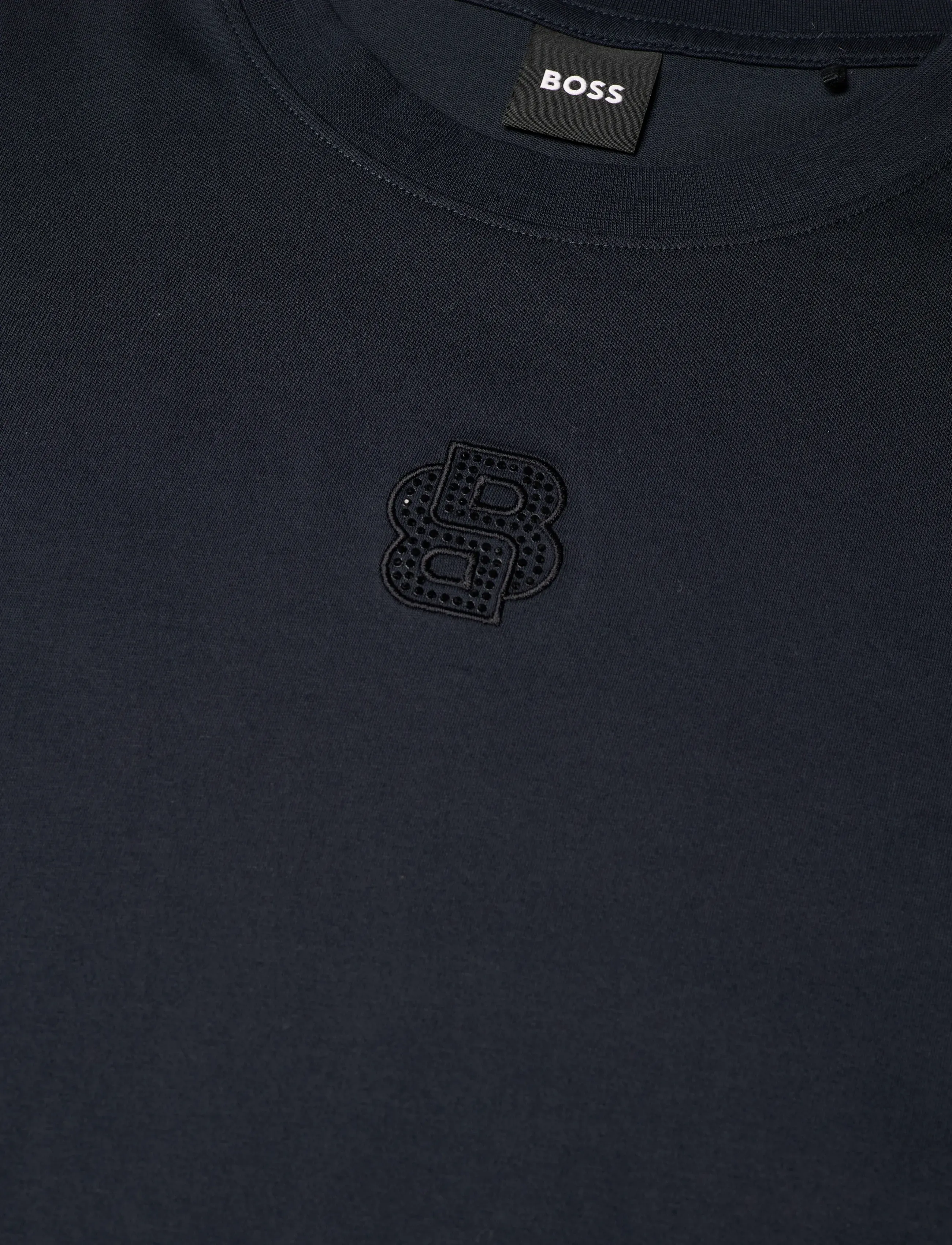 BOSS - Elpha_Placed3 - t-shirts - dark blue - 2