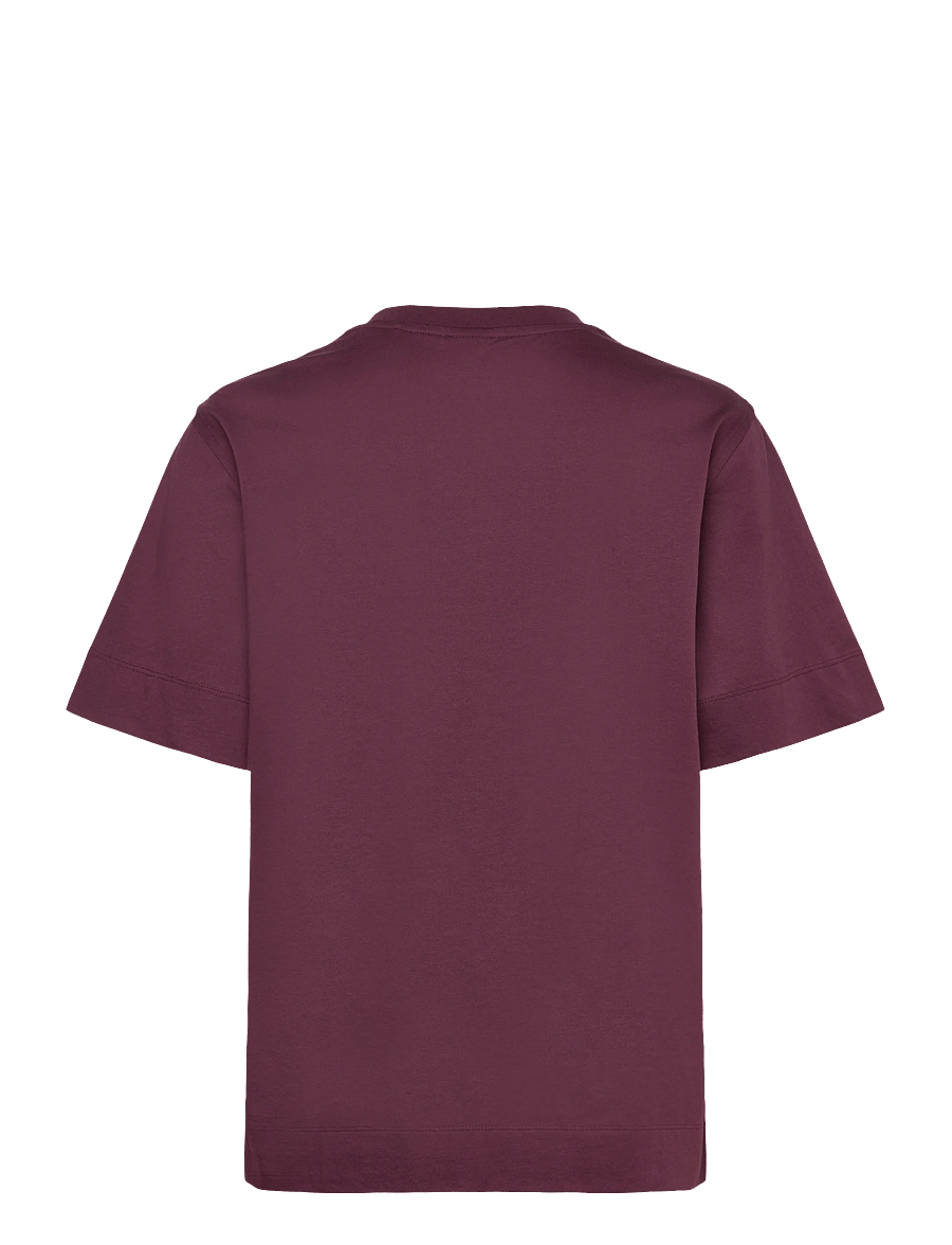 BOSS - Elpha_Placed3 - t-shirts - dark purple - 1