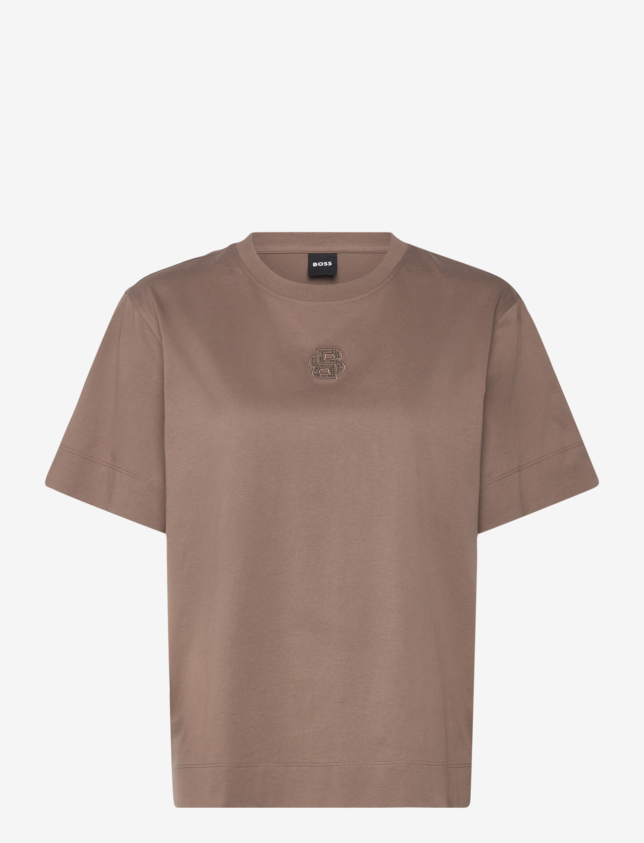 BOSS - Elpha_Placed3 - t-paidat - open brown - 0