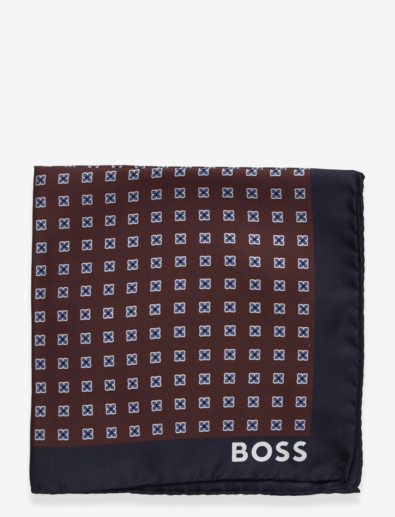 BOSS - H-POCKET SQ-222 - pocket squares - dark red - 0