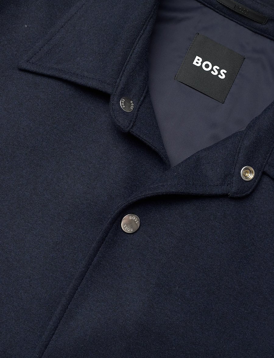 BOSS - P-Craig-J-Coach-254 - ulljackor - dark blue - 2