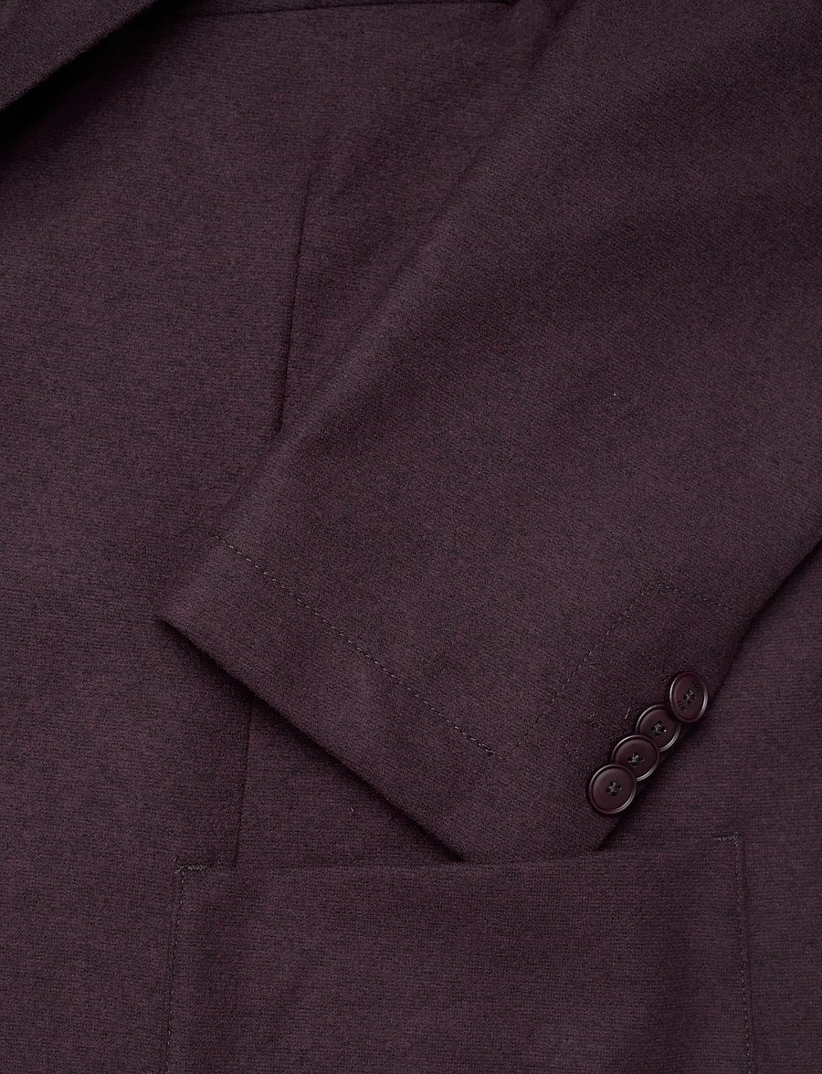BOSS - P-Hanry-J-WG-252 - Ühe rinnatisega pintsakud - dark red - 3