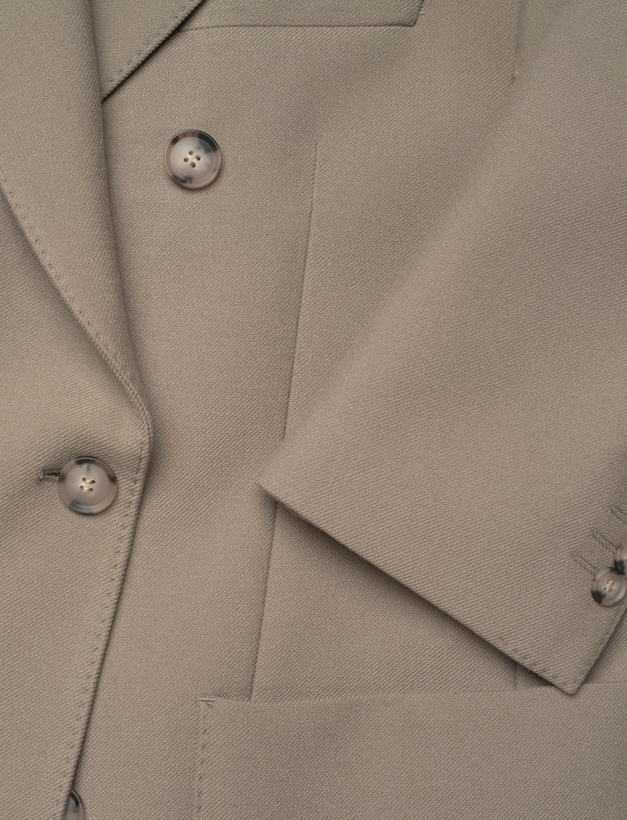 BOSS - C-Callum-DB-Peak-254 - dobbeltradede blazere - open brown - 3