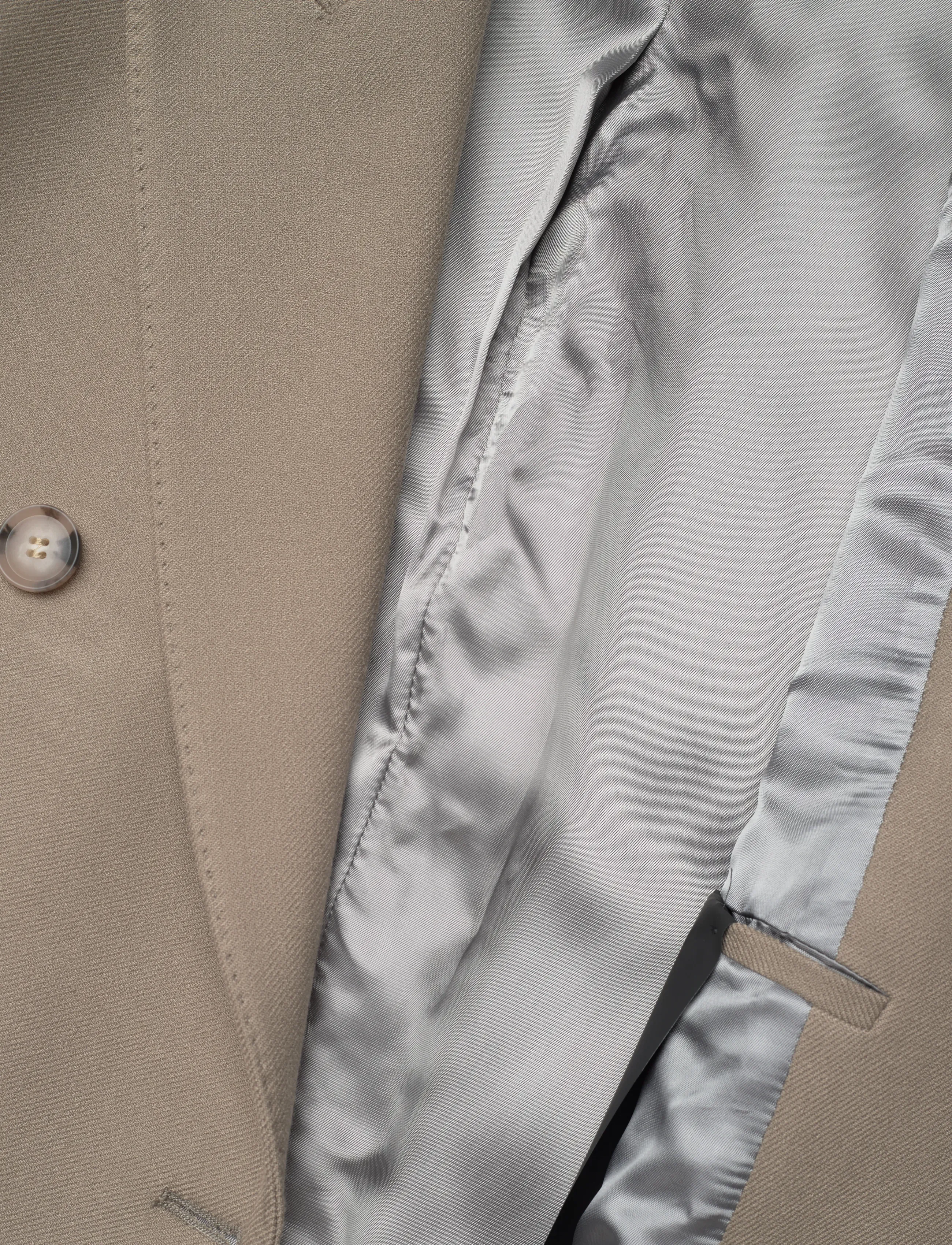 BOSS - C-Callum-DB-Peak-254 - dobbeltradede blazere - open brown - 4