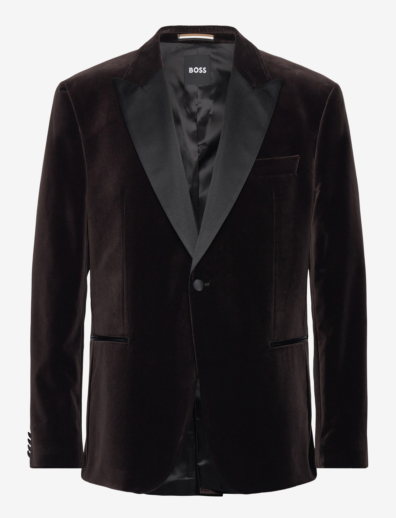 BOSS - H-Hutson-Tux-254 - smokings - dark brown - 0