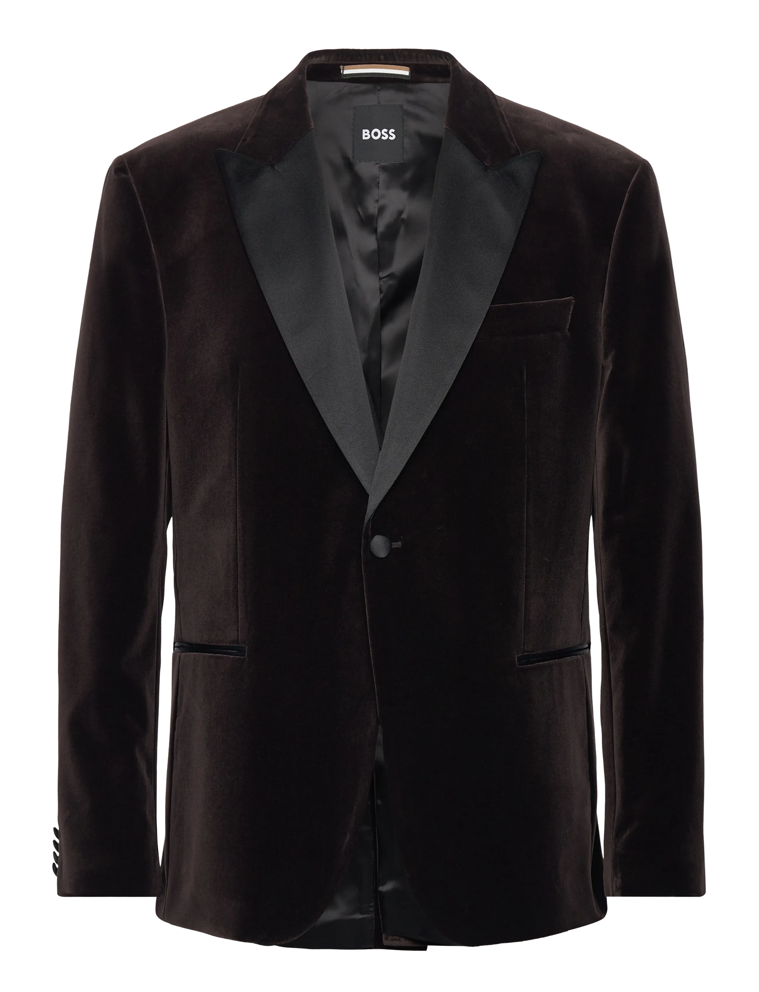 BOSS H-Hutson-Tux-254 - Kleidung - DARK BROWN / brown