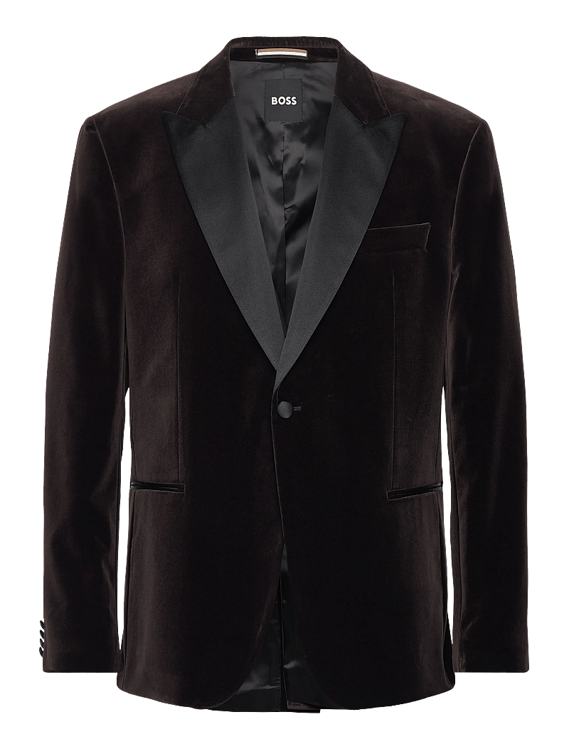 BOSS - H-Hutson-Tux-254 - smokings - dark brown - 0