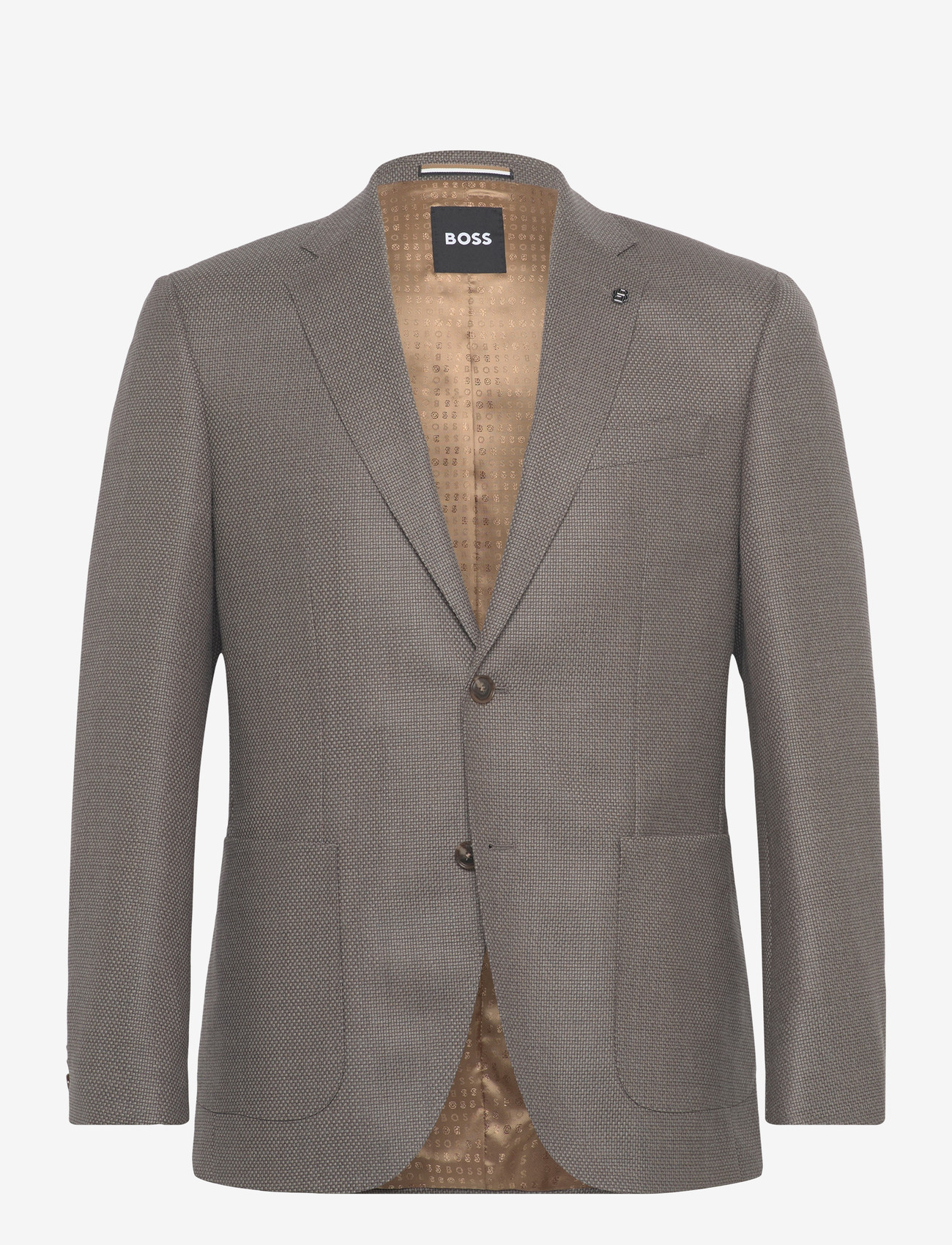 BOSS - H-Janson-FL-253 - enkeltradede blazere - light beige - 0