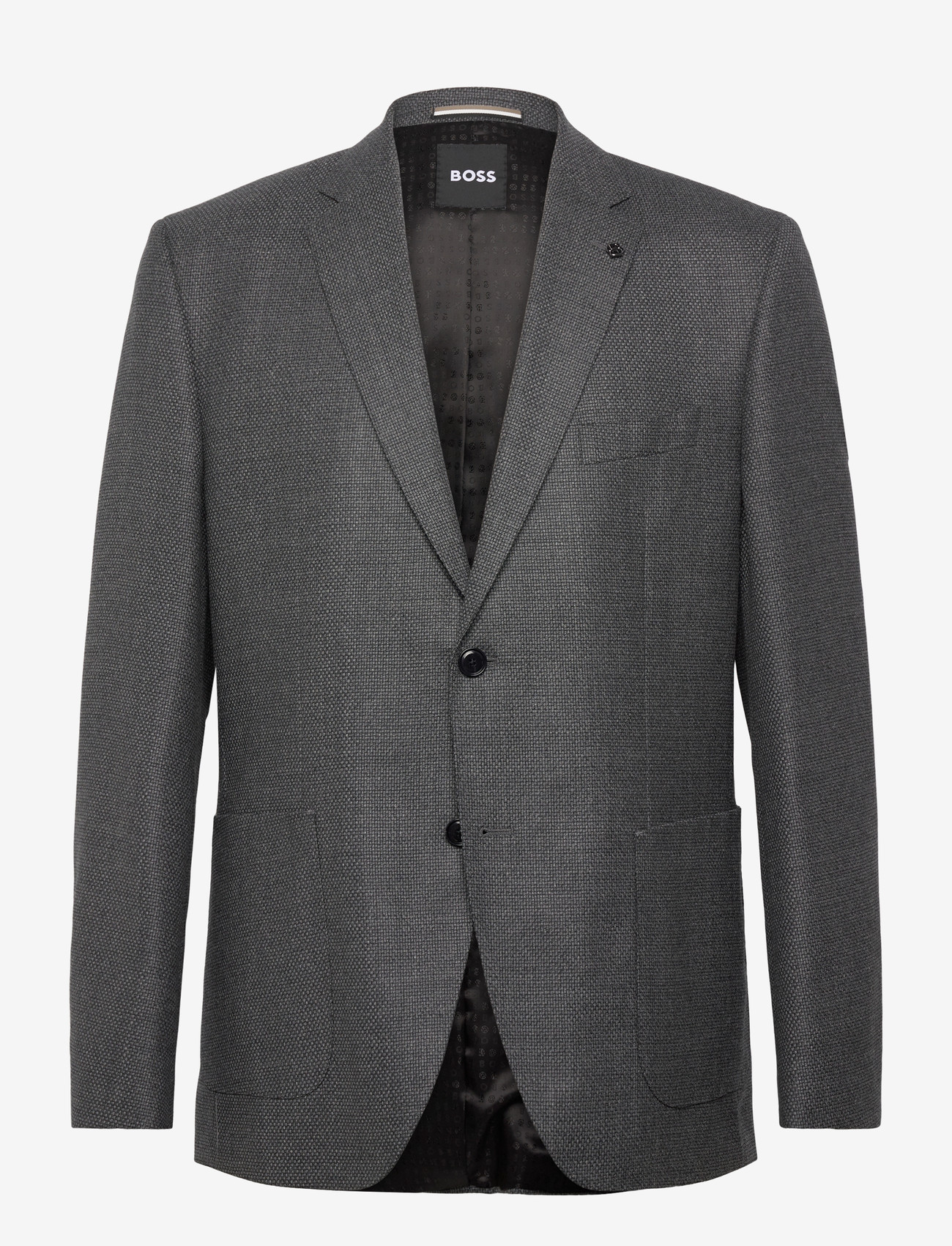 BOSS - H-Janson-FL-253 - enkeltradede blazere - silver - 0
