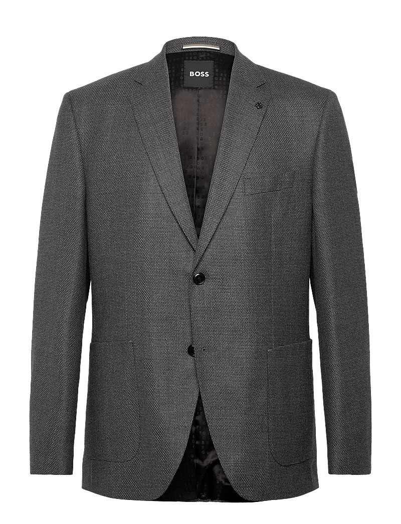 BOSS - H-Janson-FL-253 - enkeltradede blazere - silver - 0