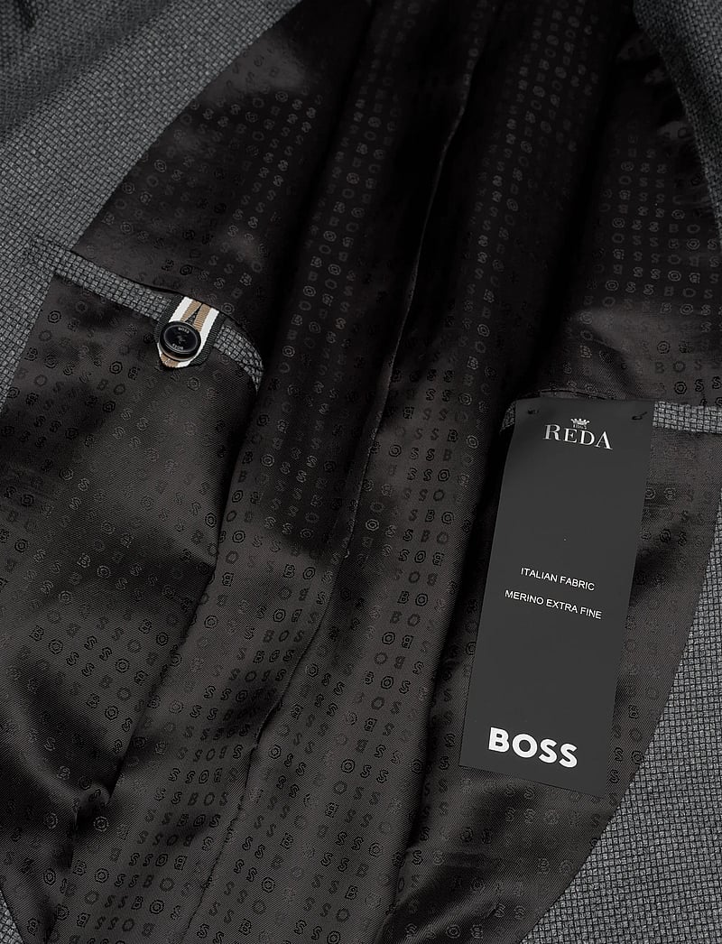 BOSS - H-Janson-FL-253 - enkeltradede blazere - silver - 4