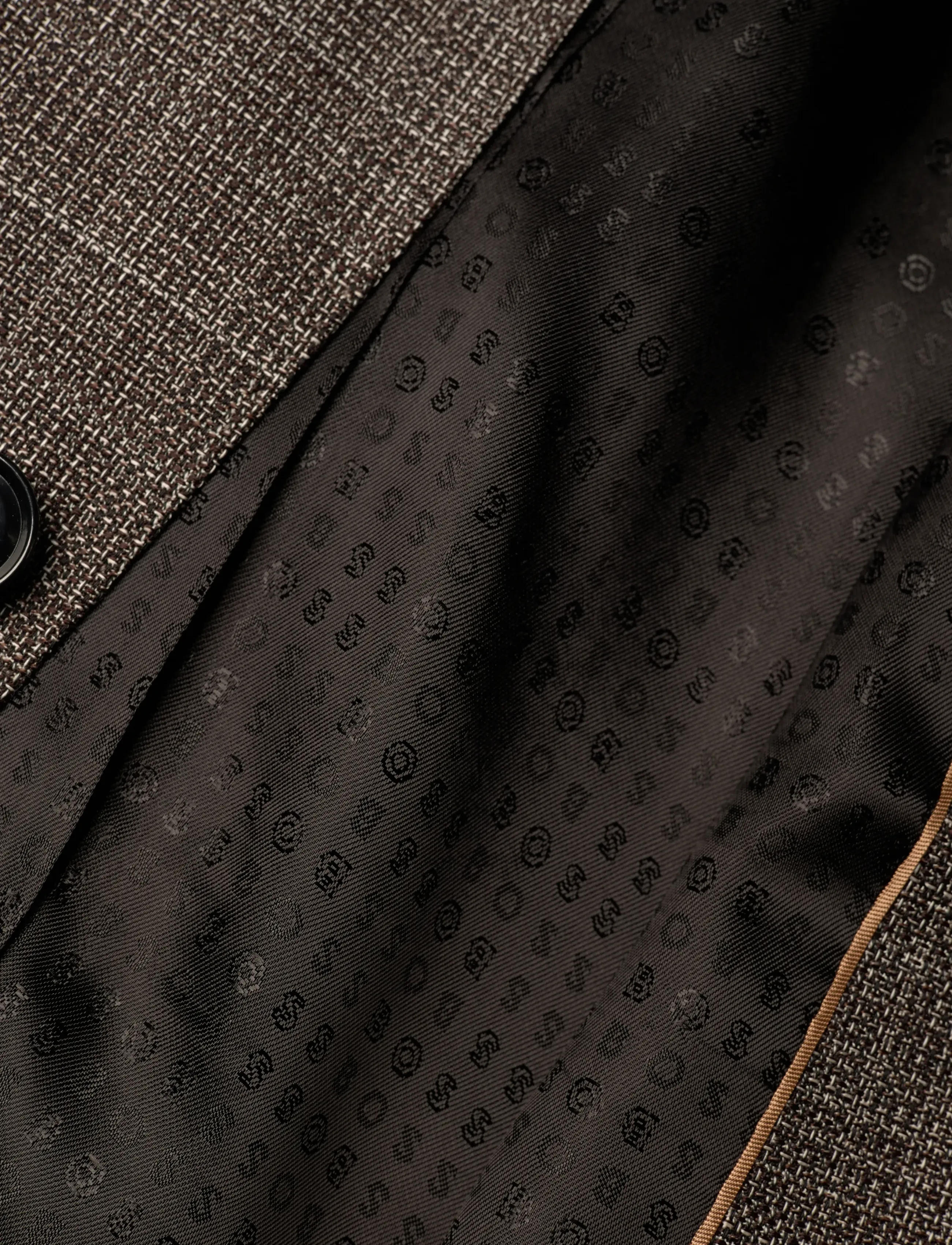 BOSS - H-Hutson-251 - dubbelknäppta kavajer - dark brown - 4
