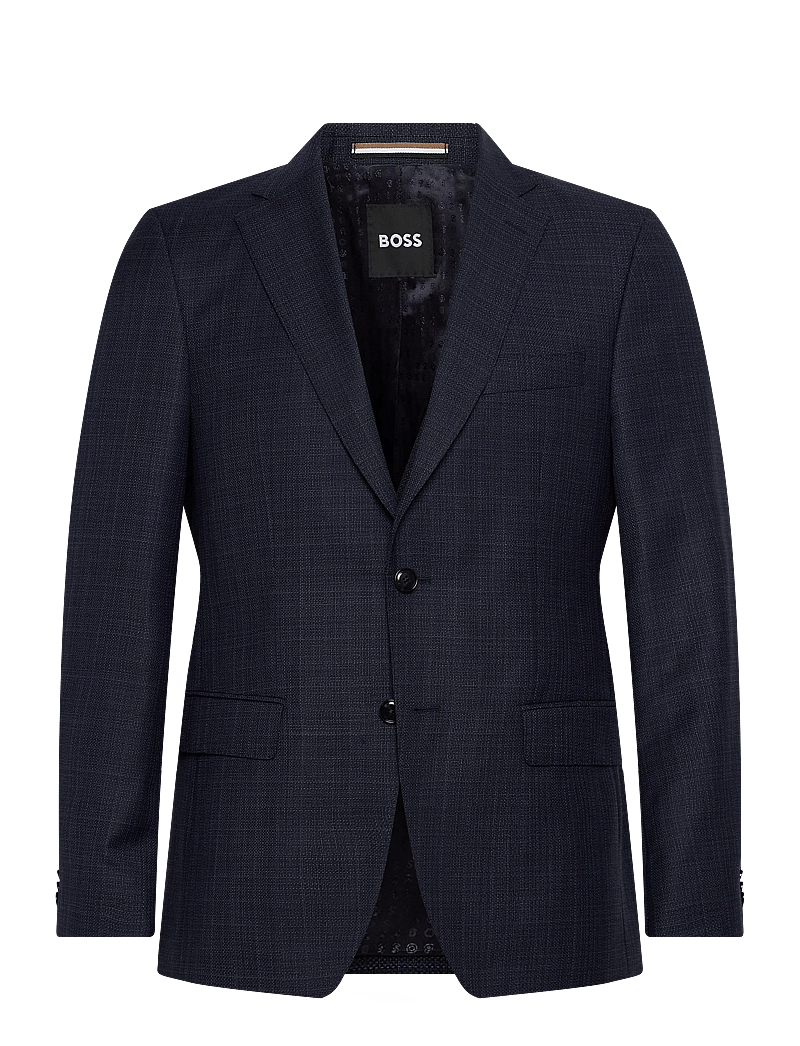 BOSS - H-Hutson-251 - dobbeltradede blazere - open blue - 0