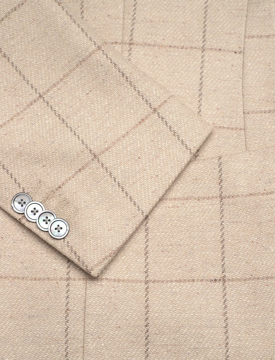 BOSS - H-Hutson-2PP-253 - einreiher - light beige - 2