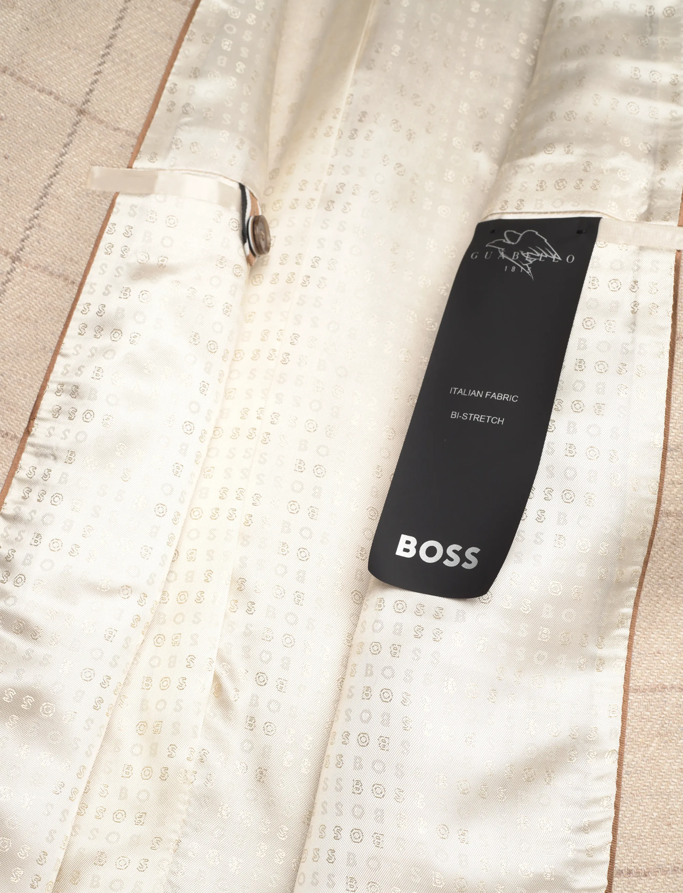 BOSS - H-Hutson-2PP-253 - enkeltradede blazere - light beige - 3