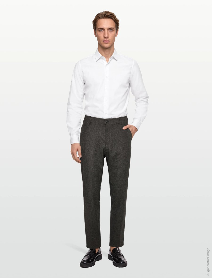 BOSS - C-Genius-253 - suit trousers - dark brown - 0