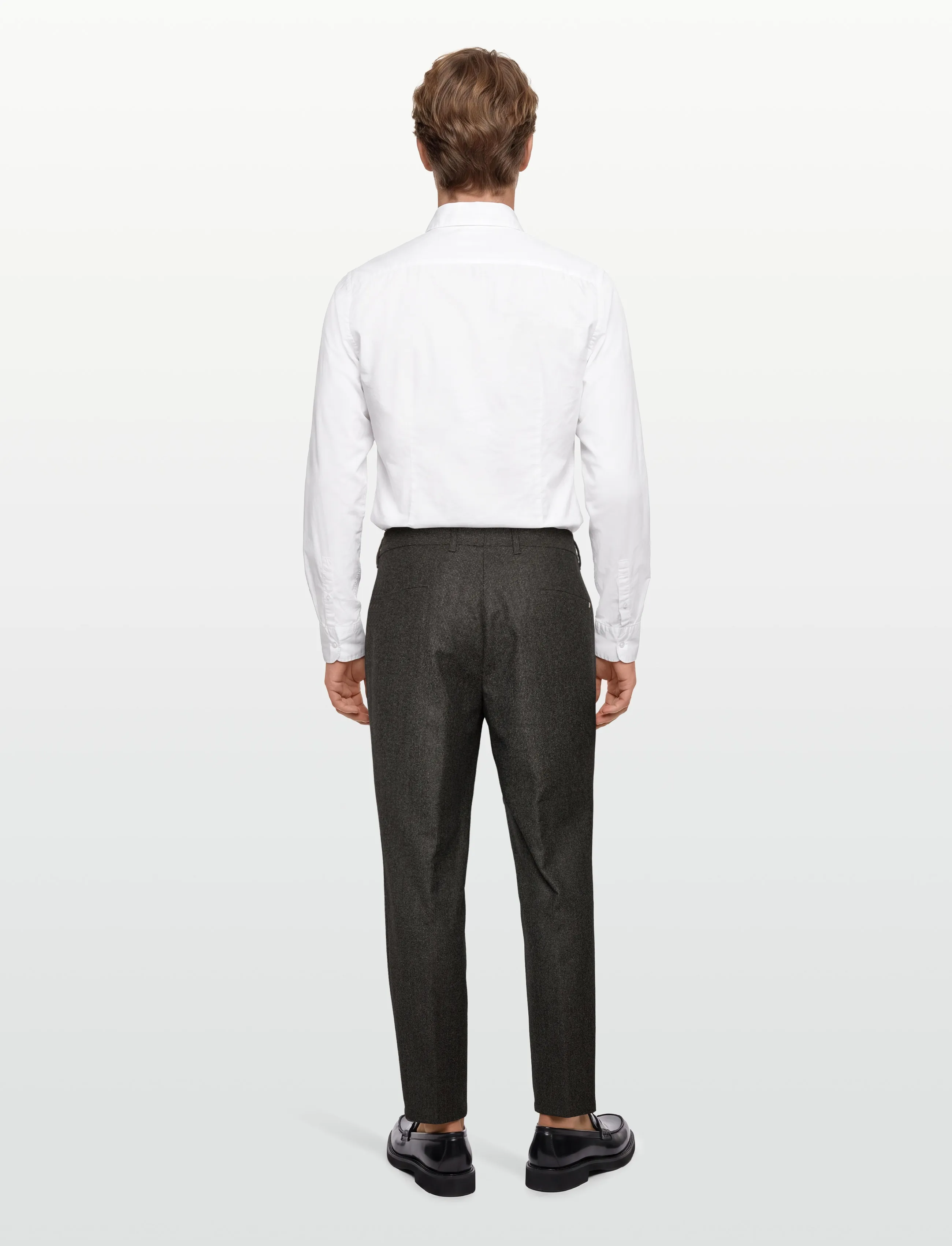 BOSS - C-Genius-253 - suit trousers - dark brown - 4