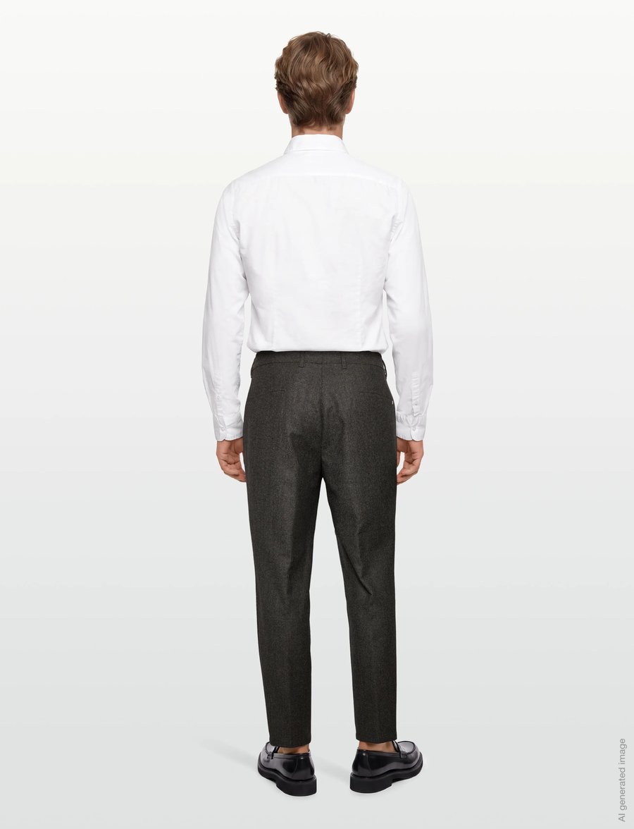 BOSS - C-Genius-253 - suit trousers - dark brown - 4