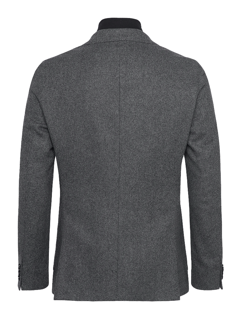 BOSS - H-Hutson-Bib-254 - enkeltradede blazere - medium grey - 1