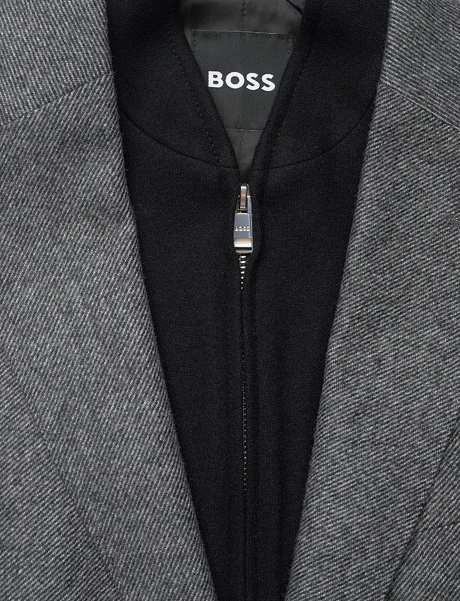 BOSS - H-Hutson-Bib-254 - einreiher - medium grey - 2