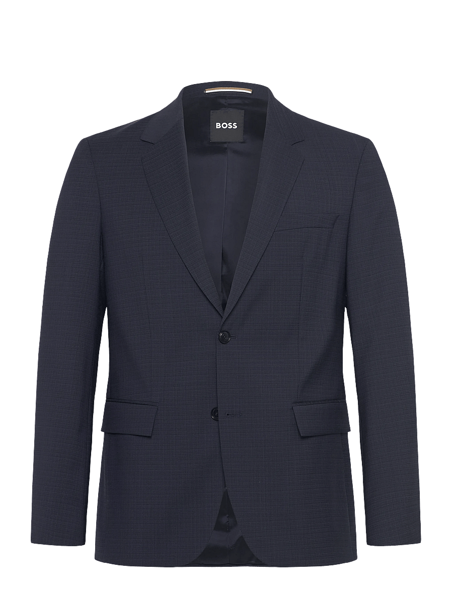 BOSS - H-Houston-252 - enkelknäppta kavajer - dark blue - 0