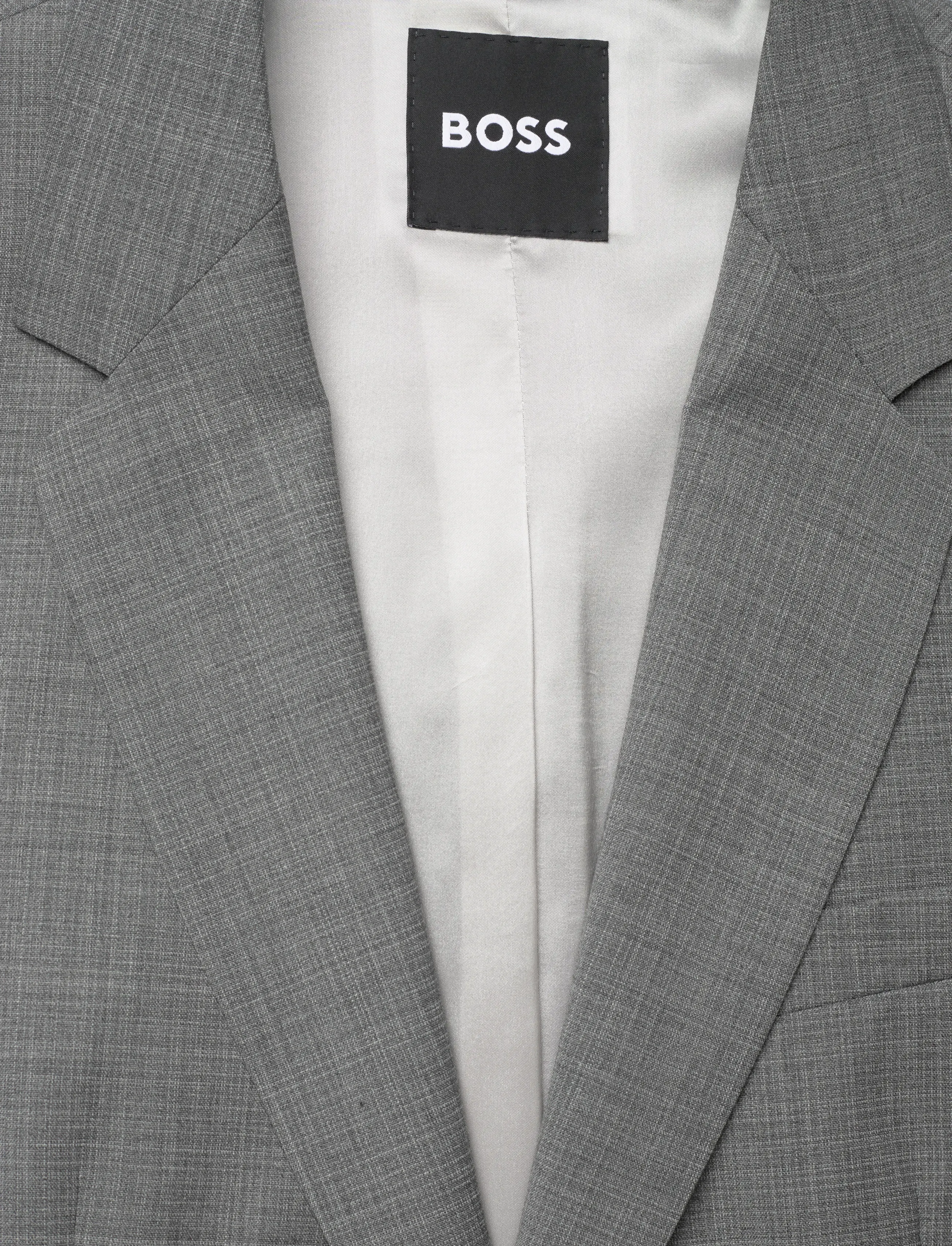 BOSS - H-Houston-252 - enkeltradede blazere - medium grey - 2