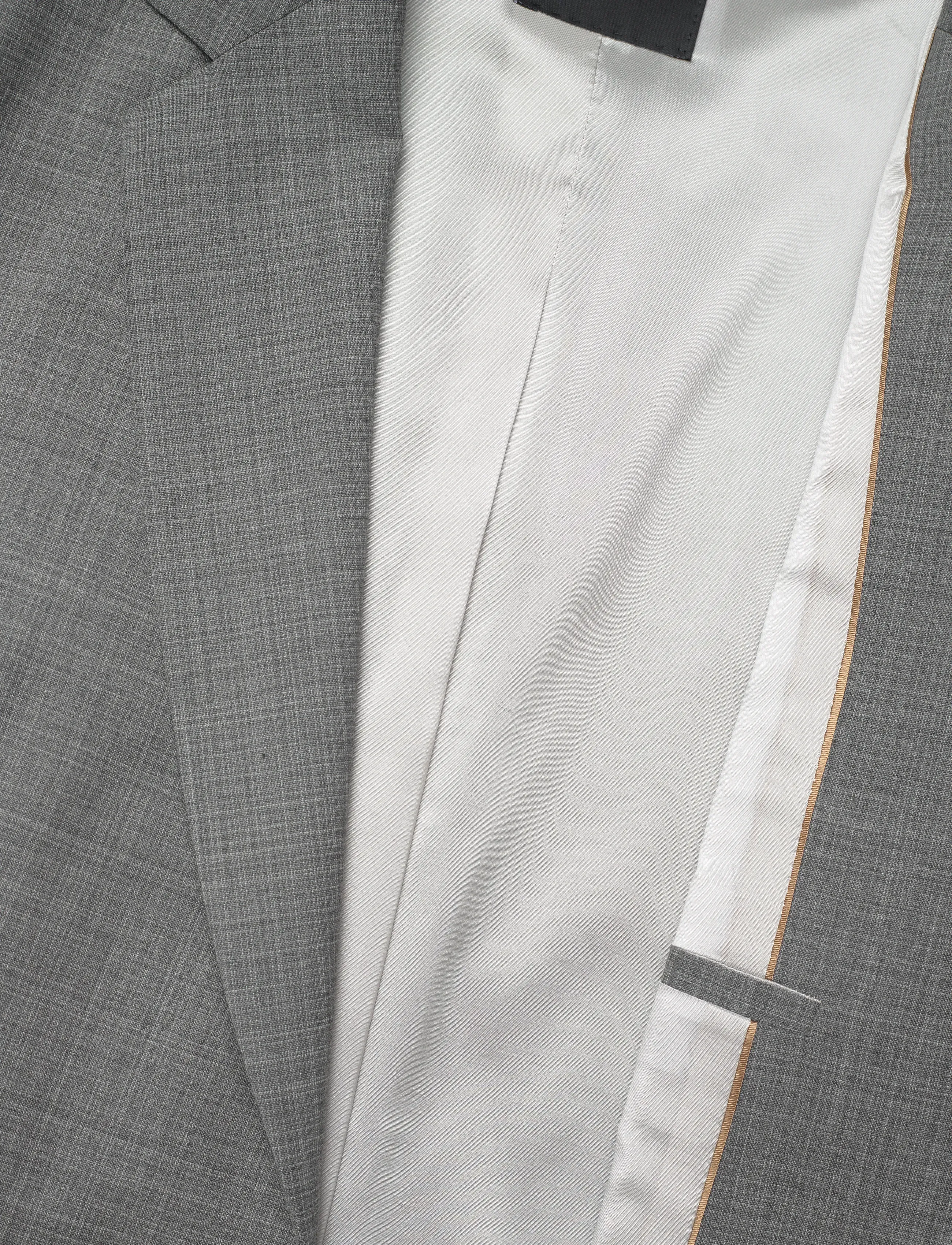 BOSS - H-Houston-252 - enkeltradede blazere - medium grey - 4