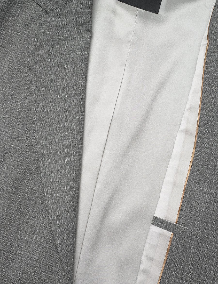 BOSS - H-Houston-252 - enkeltradede blazere - medium grey - 4